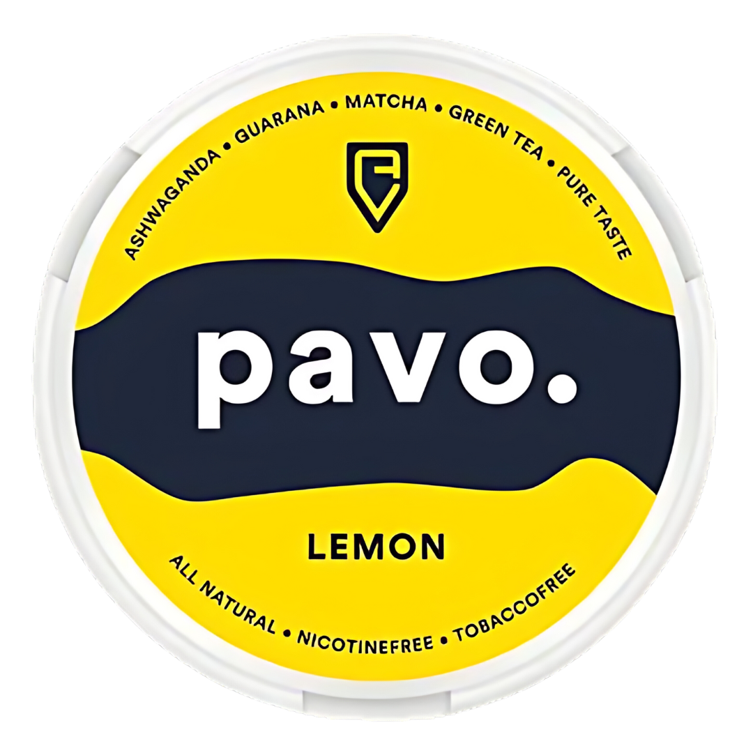 Pavo Lemon Energy Pouches | 50MG