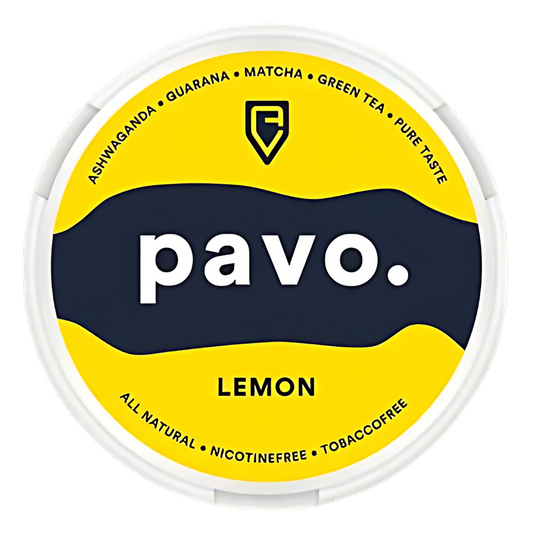 Pavo Lemon Energy Pouches | 50MG