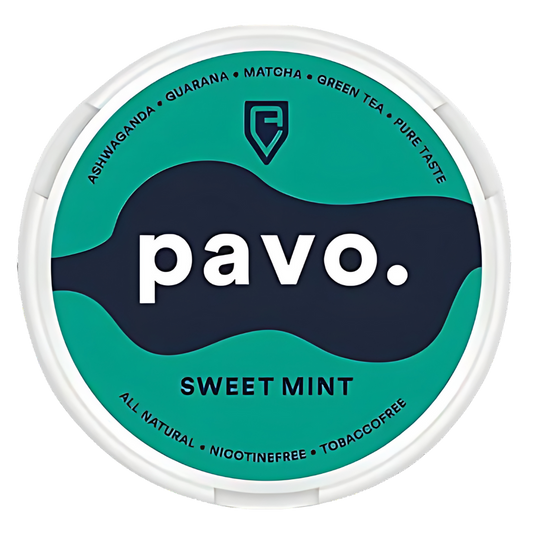 Pavo Sweet Mint Energy Pouches | 50MG