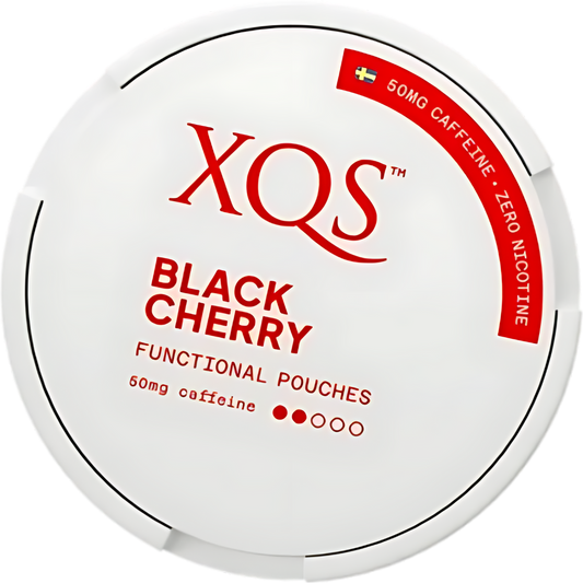 XQS Black Cherry Caffeine Pouches | 50MG