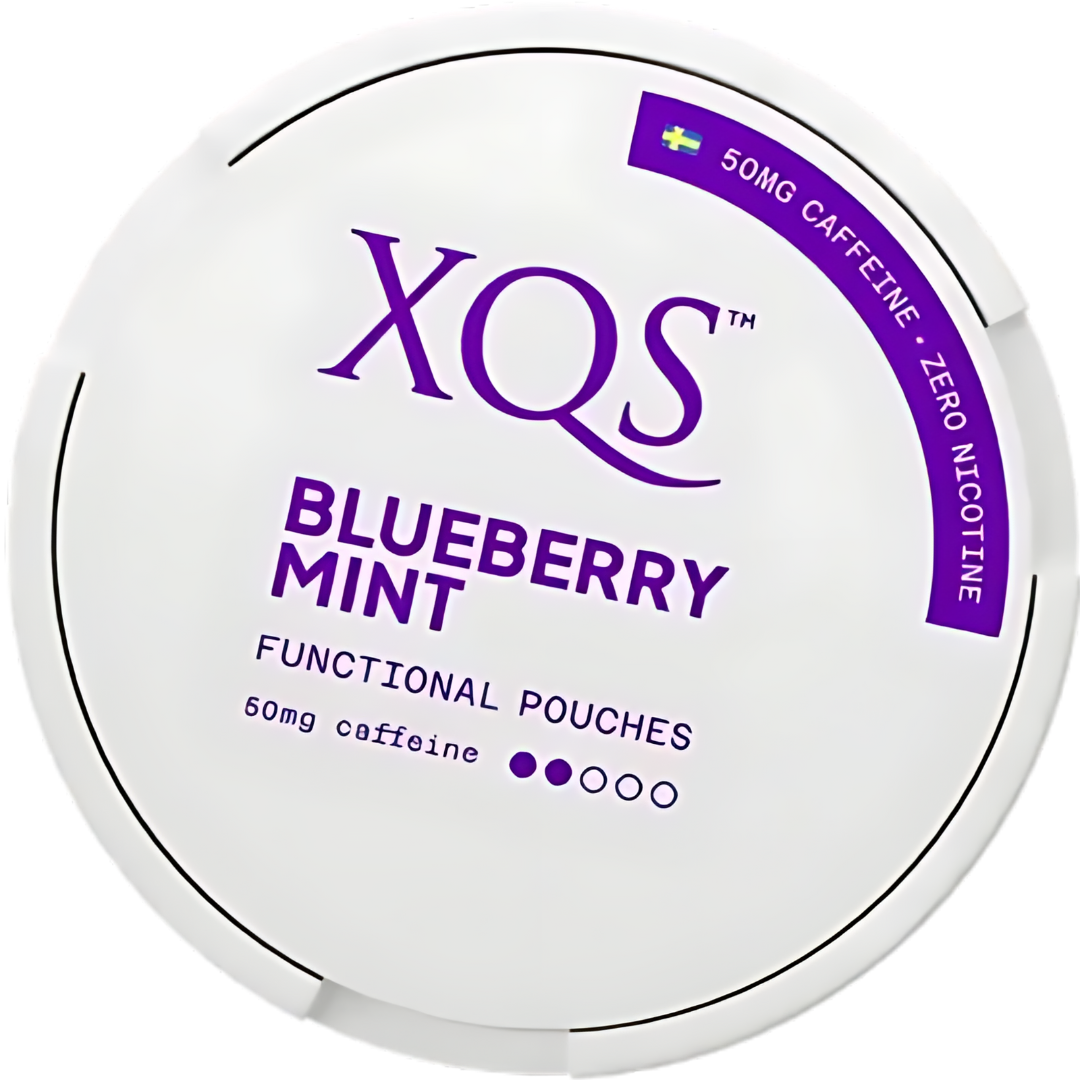 XQS Blueberry Mint Caffeine Pouches | 50MG